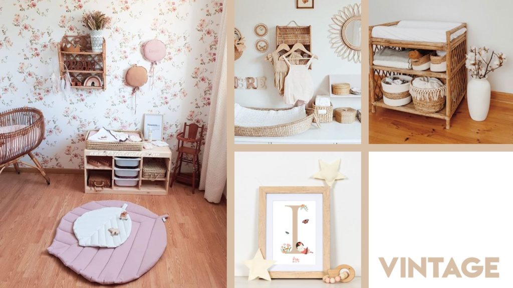 Inspiration déco chambre bébé Vintage